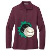 Women's Silk Touch Long Sleeve Polo Thumbnail
