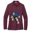 Women's Silk Touch Long Sleeve Polo Thumbnail