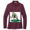 Women's Silk Touch Long Sleeve Polo Thumbnail