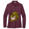 Women's Silk Touch Long Sleeve Polo Thumbnail