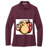 Women's Silk Touch Long Sleeve Polo Thumbnail