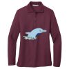 Women's Silk Touch Long Sleeve Polo Thumbnail