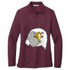 Women's Silk Touch Long Sleeve Polo Thumbnail