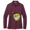 Women's Silk Touch Long Sleeve Polo Thumbnail