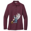Women's Silk Touch Long Sleeve Polo Thumbnail
