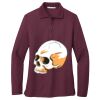 Women's Silk Touch Long Sleeve Polo Thumbnail