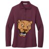 Women's Silk Touch Long Sleeve Polo Thumbnail