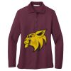 Women's Silk Touch Long Sleeve Polo Thumbnail