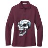 Women's Silk Touch Long Sleeve Polo Thumbnail