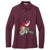 Women's Silk Touch Long Sleeve Polo Thumbnail
