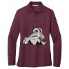 Women's Silk Touch Long Sleeve Polo Thumbnail